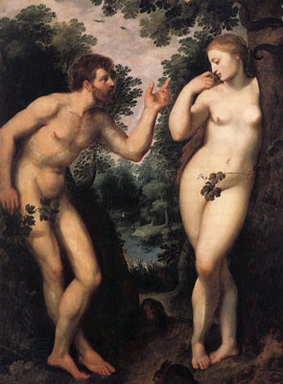 Peter Paul Rubens Adam and Eve (mk01) China oil painting art
